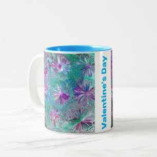 Valentinstag-Tasse Zweifarbige Tasse