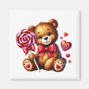 Valentinstag-Teddy-Magnet Magnet