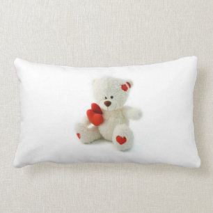 Valentinstag-Teddybär-Kissen Lendenkissen