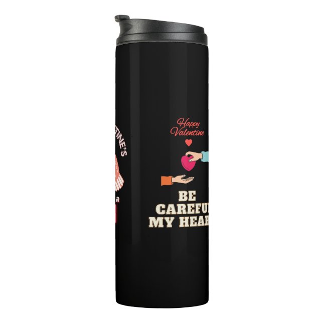 Valentinstag Thermosbecher (Nach rechts gedreht)