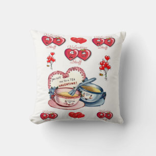 Valentinstag Throw Pillow Kissen