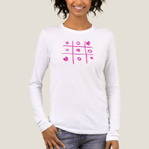 Valentinstag Tic Tac Toe Herzen Damen
