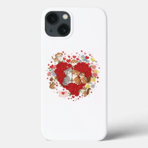 Valentinstag Tierische Liebe Case-Mate iPhone Hülle
