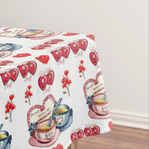 Valentinstag Tischdecke