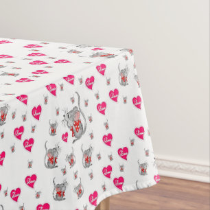 Valentinstag Tischdecke