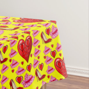 Valentinstag Tischdecke