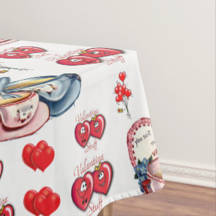 Valentinstag Tischdecke