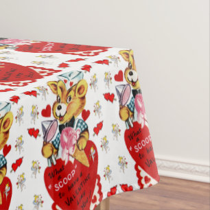 Valentinstag Tischdecke