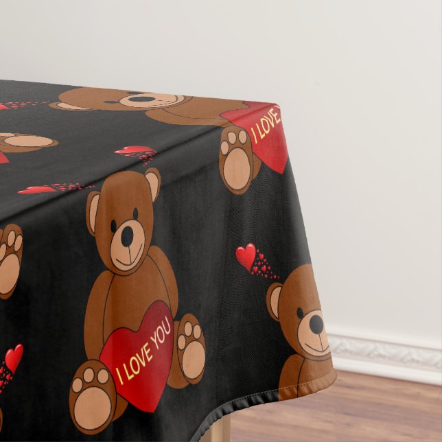 Valentinstag Tischdecke (Beispiel)