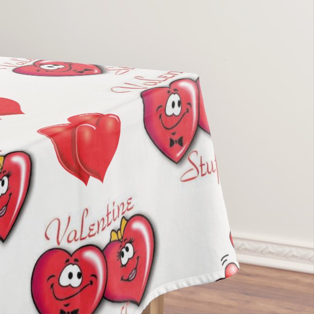 Valentinstag Tischdecke (Beispiel)