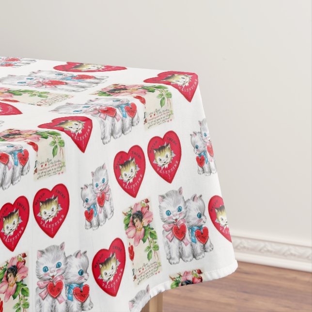 Valentinstag Tischdecke (Beispiel)