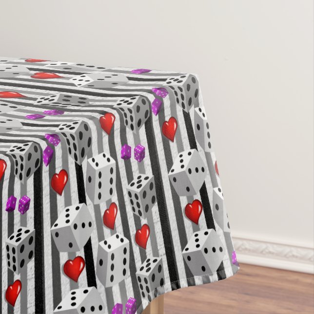 Valentinstag Tischdecke (Beispiel)