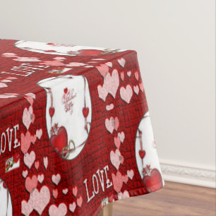 Valentinstag Tischdecke