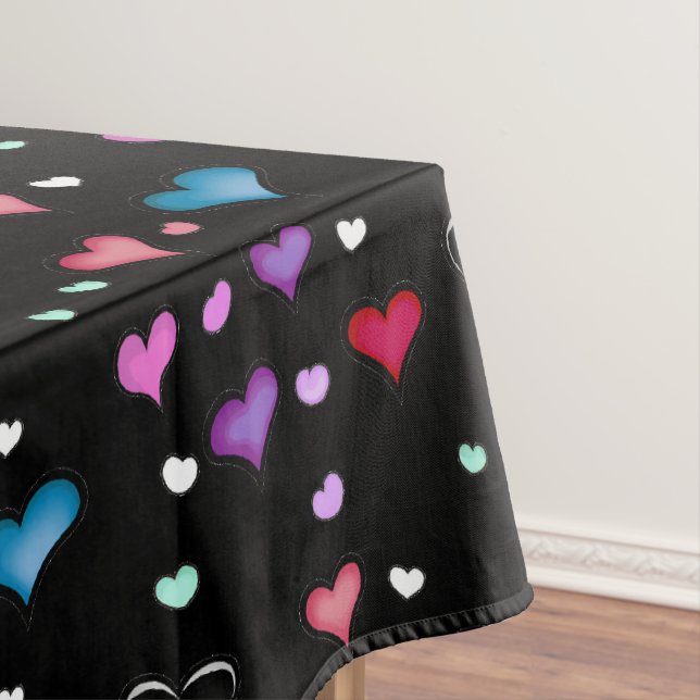 Valentinstag Tischdecke (Beispiel)