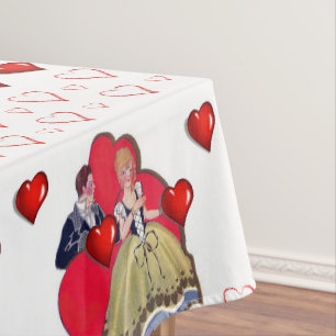 Valentinstag Tischdecke