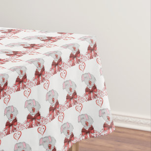 Valentinstag-Tischdecke-Elefant Tischdecke