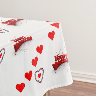 Valentinstag-Tischdecke Tischdecke