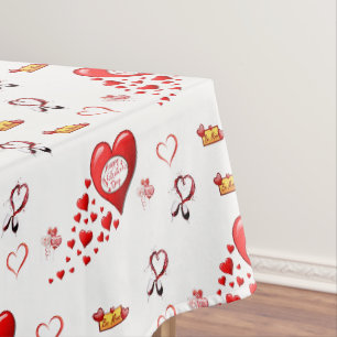 Valentinstag-Tischdecke Tischdecke