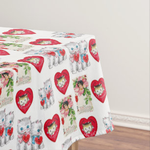 Valentinstag-Tischdecke Tischdecke