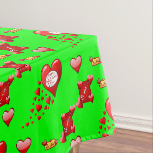 Valentinstag-Tischdecke Tischdecke