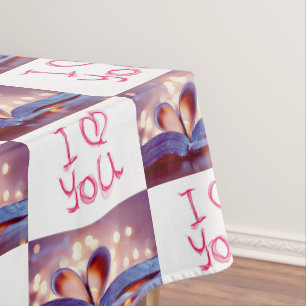 Valentinstag-Tischdecke Tischdecke