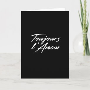 Valentinstag - Toujours L'Amour Karte