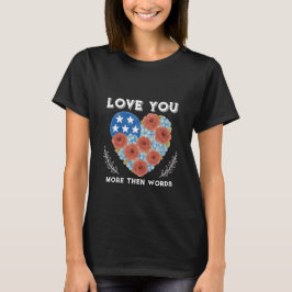 Valentinstag Tri-Blend-Shirt T-Shirt