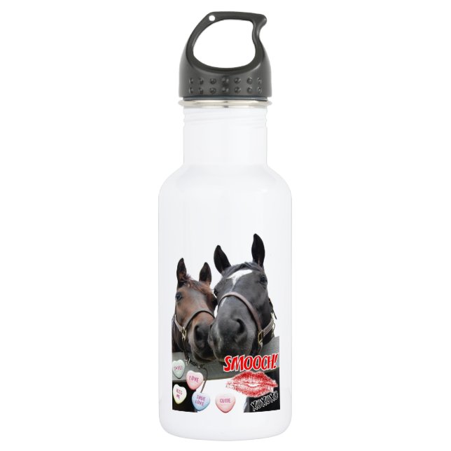 Valentinstag Trinkflasche (Vorderseite)