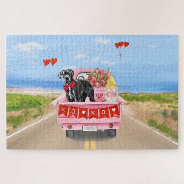 Valentinstag-Truck (Horizontal)