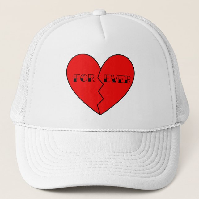 Valentinstag Truckerkappe (Vorderseite)