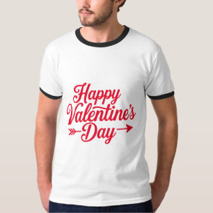 Valentinstag-Typografie-Sprüche T-Shirt