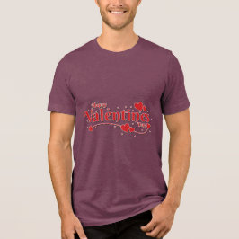 Valentinstag-Typografie-Sprüche Tri-Blend Shirt