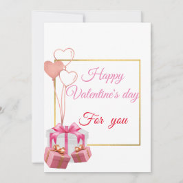 Valentinstag "Verzauberte Embrace" Feiertagskarte