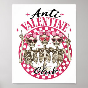 Valentinstag Vintager Valentinstag Poster