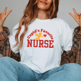 Valentinstag Vintages Geschenk für Krankenschweste T-Shirt