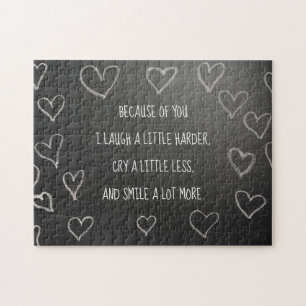 Valentinstag wegen deiner Tafel