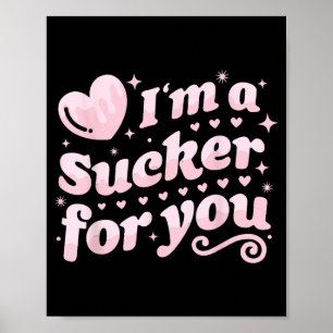 Valentinstag Wortspiel Ich Bin Ein Narr Für Dich P Poster