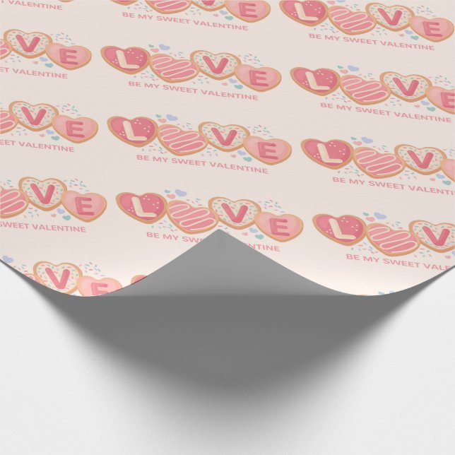 Valentinstag Wrapping Paper Geschenkpapier (Ecke)