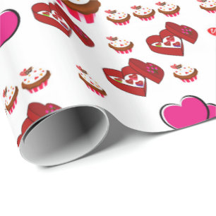 Valentinstag Wrapping Paper Geschenkpapier