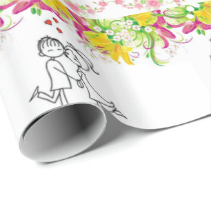Valentinstag Wrapping Paper Geschenkpapier