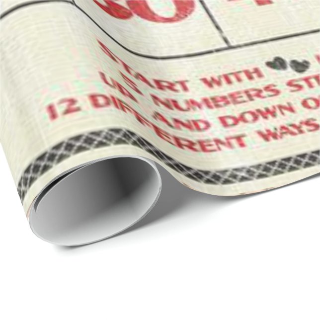 Valentinstag Wrapping Paper Geschenkpapier (Rolleneckpunkt)