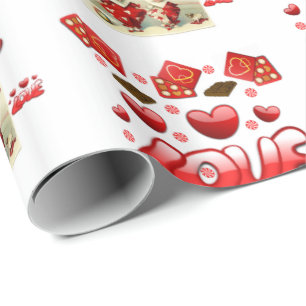 Valentinstag Wrapping Paper Geschenkpapier