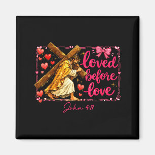 Valentinstag xoxo Jesus christlich religiös gelieb Magnet