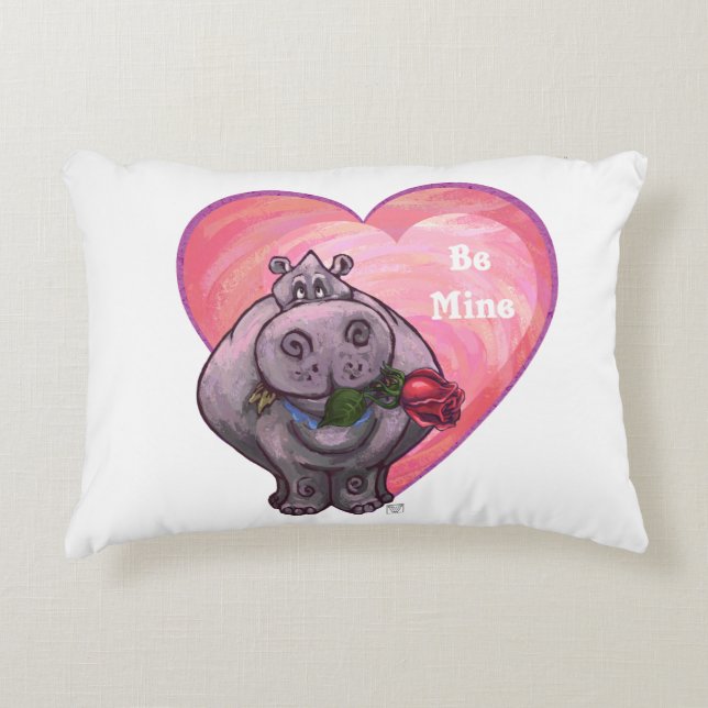 Valentinstag Zierkissen (Vorderseite)