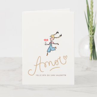 Valentinstagskarte Feiertagskarte