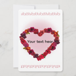 Valentinstagskarte Feiertagskarte