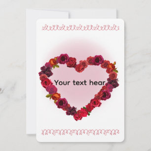 Valentinstagskarte Feiertagskarte
