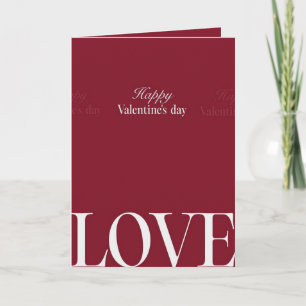 Valentinstagskarte Karte
