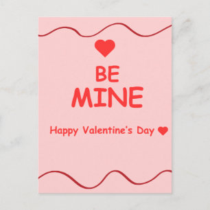 Valentinstagskarten Feiertagspostkarte