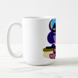 Valentinstrand Pink Flamingos Spaß Kaffeetasse